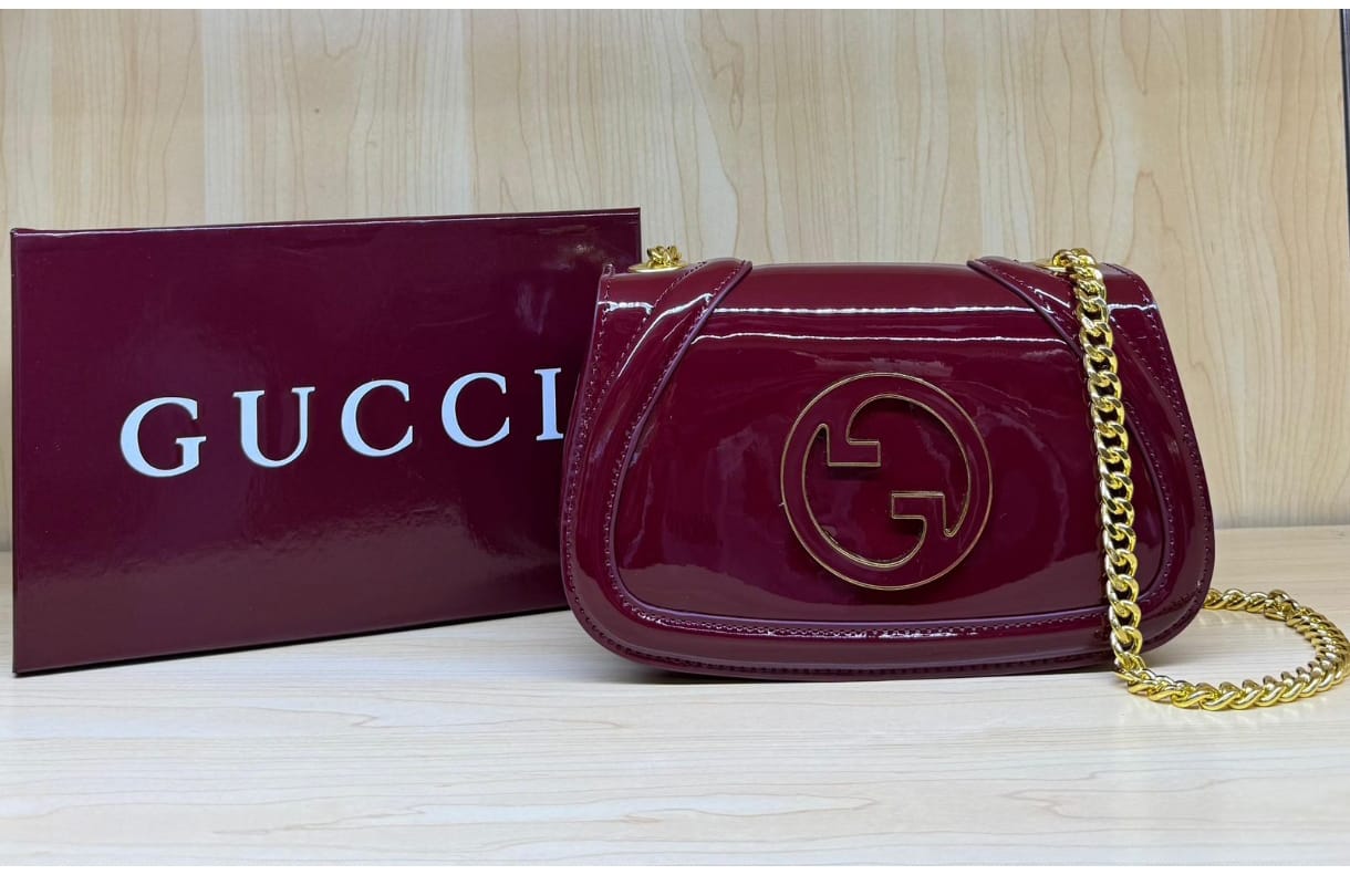 شنط قوتشي جلد لمعة درجة أولى | Gucci Shiny Leather Bags